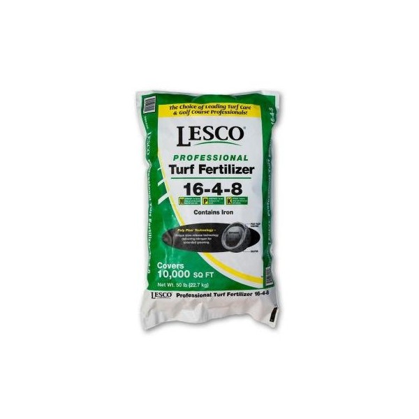 Lesco 16-4-8 Profesional Fertilizer - 50 Lbs