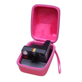 XANAD Camera Case Compatible with Polaroid Now Gen 2 / Polaroid i Type Instant Camera, pink, travel bag