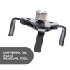 SLIMI 1 PC Car 3 Jaw Oil Filter Wrench, Steel