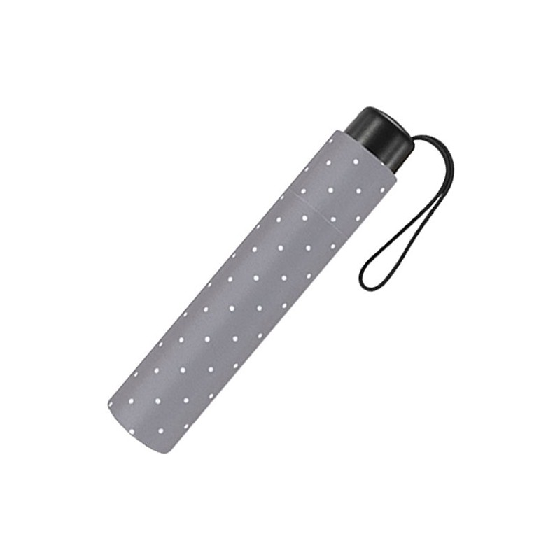Ladies Super Mini Collapsible Umbrella Flash Manual – Dots –