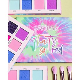 Beauty Creations That's So Rad Eyeshadow Palette Glitters & Mattes Summer Colors