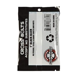 INDEPENDENT 1 ALLEN Hex (BLACK) Skateboard Skating Hardware Screws Nuts