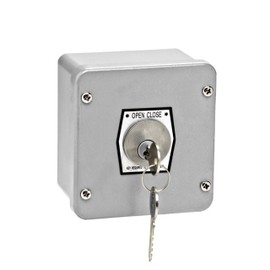 MMTC 1KX-CC Nema 4 Exterior Tamperproof Open-Close Changeable Core Cylinder Key Switch Surface Mount