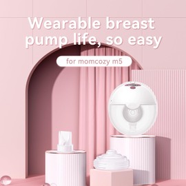 TOVVILD Duckbill Valves Compatible with Momcozy M5/M6/V1/V1 Pro/V2/V2 Pro, Breast Pump Replacement Parts Accessories for Momcozy Pump,4PCS