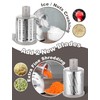 Geedel Cheese Grater, Grater for Vegetables with 5 Drum Blades,