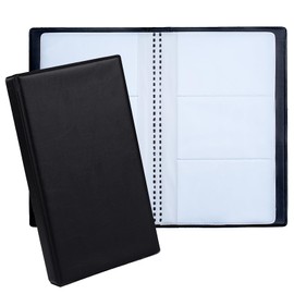 GZDAOXIA Business Card Storage for 60 Cards, Business Card Folder, PU Leather Business Card Folder, Business Card Organiser, for Credit Cards, Business Card Book