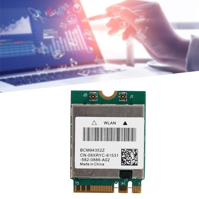Wireless Network Card Dual Band NGFF M.2 Bluetooth 4.0 802.11ac