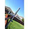Fence Post Extender. Choose Color: Silver, Black, Green. Choose Size: