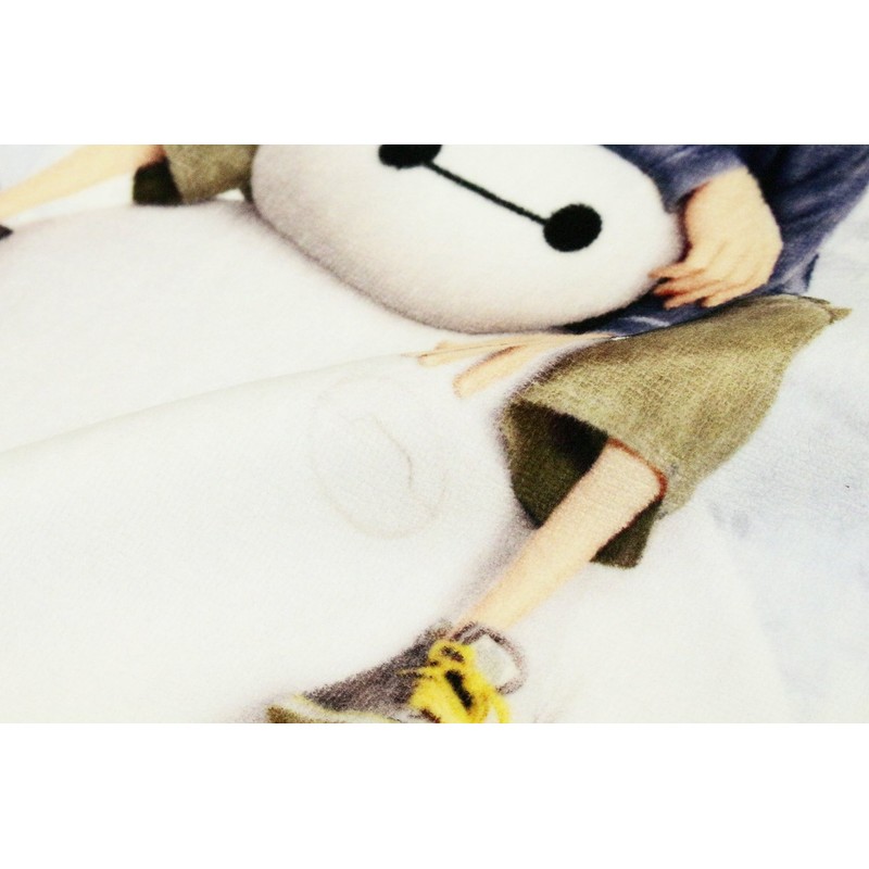 フェイスタオル ベイマックス マイハート ディズニー インクジェットプリント 34×80cm FE468900 ホワイト