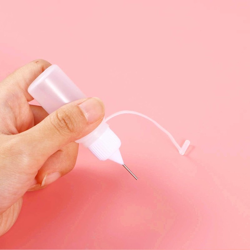 10 PCS Needle Tip Glue Bottles, Needle Tip Applicator Glue,forDIY