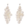 Tassel Shell Earrings for Women White Shell Statement Sea Summer