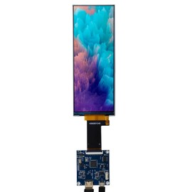 VSDISPLAY 6,2 Zoll 6,2 Zoll 360 x 960 430 Nits IPS MIPI LCD quadratisches Bildschirm-Panel und Micro-HDMI-Controllerplatine 40 Pins
