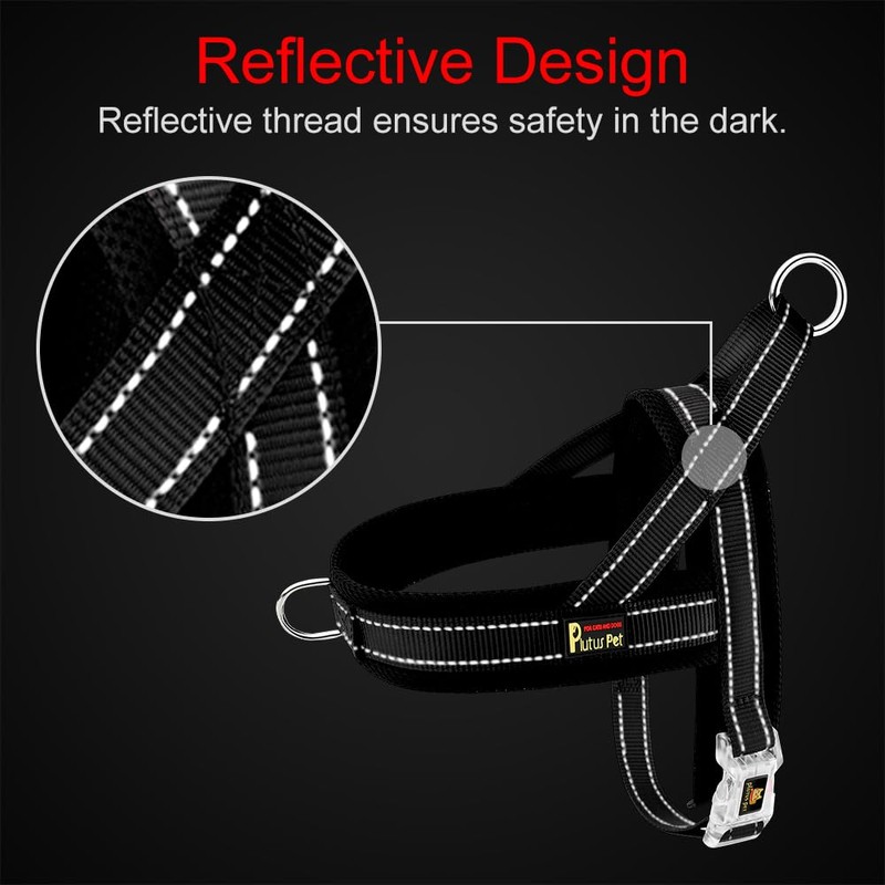Plutus Pet No Pull Dog Harness with Breathable Mesh Padded,