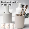 Diatomite Toothbrush Holders for Bathrooms,Drying Stone Electric Toothbrush Holder, Toothpaste