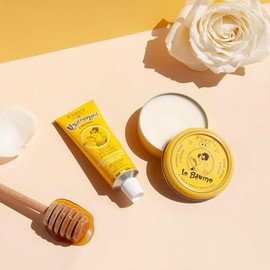 Feret Le Hyalomiel Gel Hidratante – Rose Poudré – Cuidado de la piel hidratante con miel orgánica – Gel calmante para manos, pies y piel secos y agrie