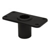 Wise 6015 Single Flush Mount for Wise Rod Tender, Black