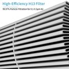 2 Pack Filter H13 True HEPA Filters for DQUGUVY D-AIR_PURIFIER