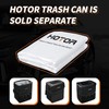 HOTOR Car Trash Bags, Liner Refills (50-Pack), (Trash Can is