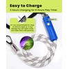Xeuch Light Up Dog Leash, LED Pet Leash for Night