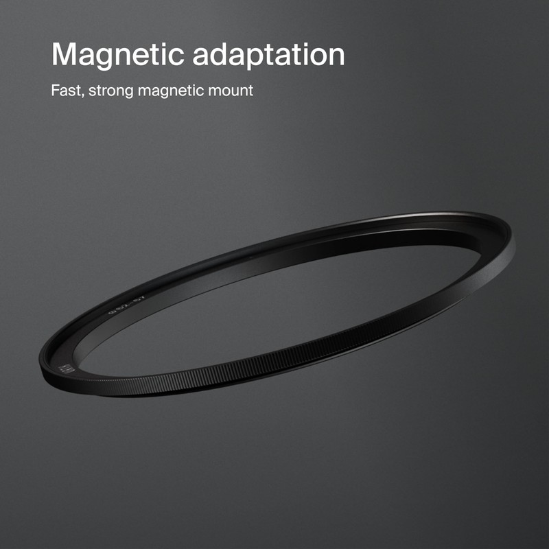 Urth 49-58mm Magnetic Step-Up Ring Lens Filter Adapter - Magnetically