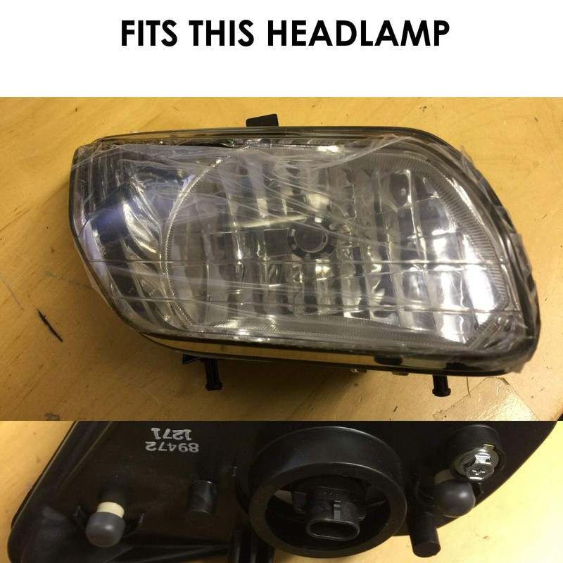 Genssi LED Headlight Bulb Lights Compatible with Honda ATV UTV