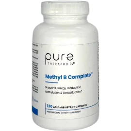 Pure Methyl B Complete Methylation Complex Vitamin Supplement 120 Capsule (EXP 11/26)