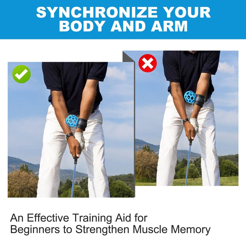 Golf Swing Trainer Ball Golf Swing Training Aid Golf Swing