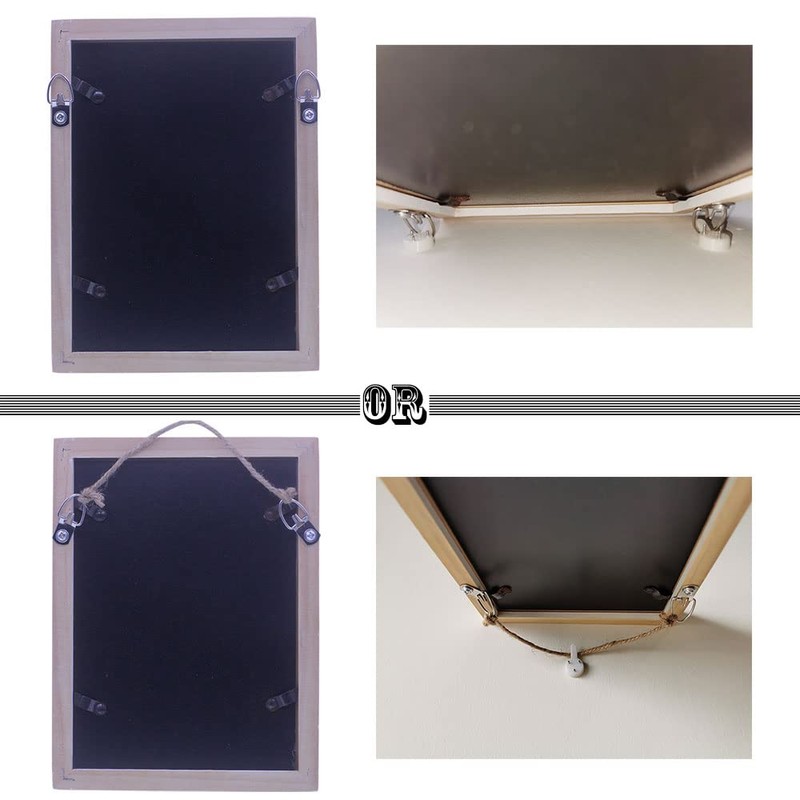 D-Ring Picture Hangers with Screws, 50 Pcs Single Hole Picture