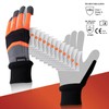 YARDMARIS Chainsaw Gloves, Classic Anti-Cut Gloves, Leather, 12-Layer Left Hand