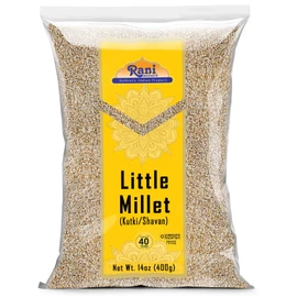 Rani Little Millet (Panicum Sumatrense) Whole Ancient Grain Seeds 14oz (400g) ~ All Natural | Gluten Friendly | NON-GMO | Kosher | Vegan | Indian Origin | Kutki/Shavan/Saamai/Sama Kannada