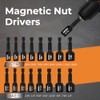 17PCS Magnetic Nut Driver Set | SAE and Metric |