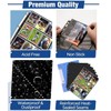 Trading Card Pages Sleeves Double-Sided Card Sleeves Binder Sheets, Baseball