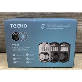 TEEHO TE002 Fingerprint Keyless Entry Door  Deadbolt W/Keypad(Oil-r