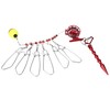 Fishing Lock Buckle with Reel Stainless Steel Live Fish Locks