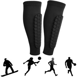 LuWomenre Football Shin Pads Professional Shin Pads for Women Men Yellow Black Size 1