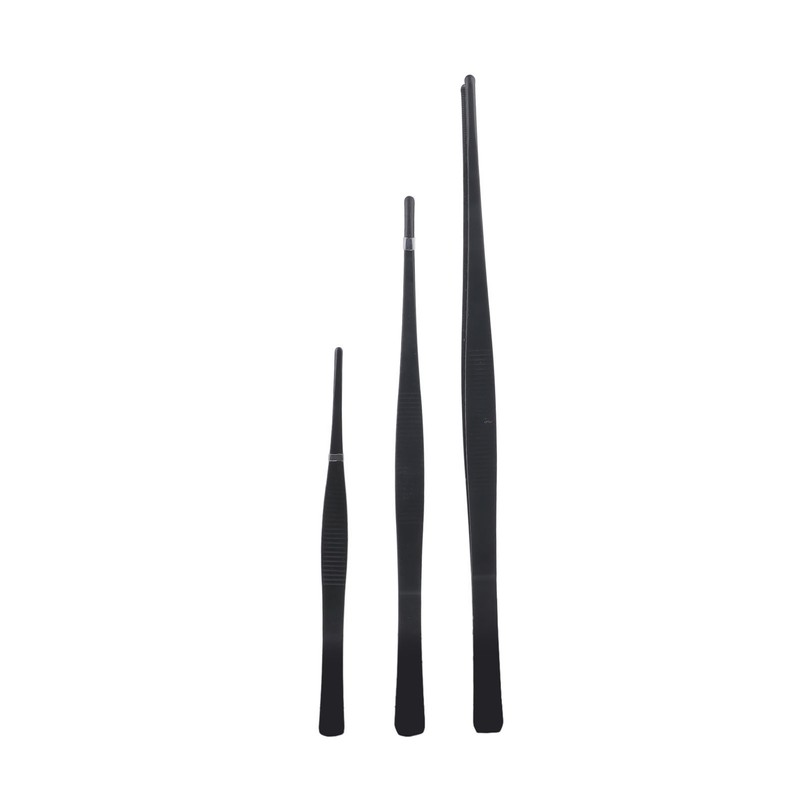 Reptile Feeding Tongs Prevent Slip Stainless Steel Thickened Reptile Feeding