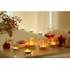GOLDEAL 12Pcs Gold Votive Candle Holders, Thick Glass Tea Light