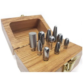 Set 1 Single Cut Carbide Burr Die Grinder Bit