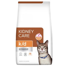 Hill- s k/d Kidney Care with Chicken Dry Cat Food 4 lb