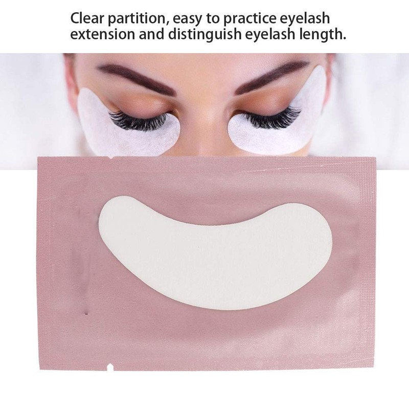 Eyelash Extension Pad, 50 Pieces Under Eye Pads Pure Natural
