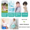 OULIGET Potty Chair Liners with Elastic, Portable Potty Training Bags,