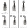 BEVDICNC 1/2 in 3/4 in Float Valve,304 Stainless Steel Fully