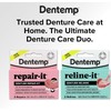 Dentemp Repair-it Denture Repair Kit & Reline-it Denture Reliner -