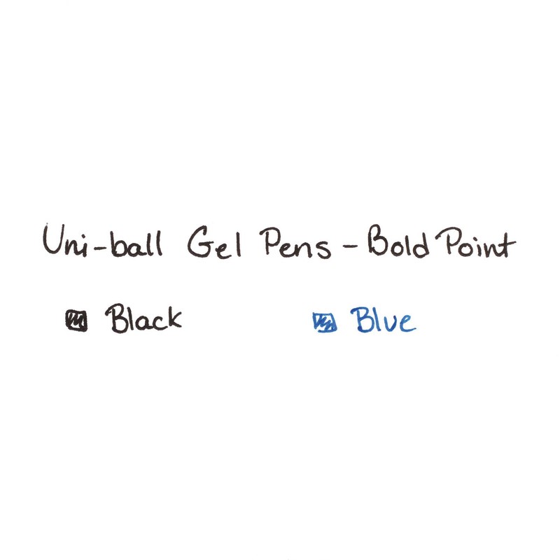 207 Impact Roller Ball Retractable Gel Pen, Bold Black Ink