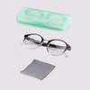 LINGAN Reading Glasses Round Computer Readers Clear Lens Glasses Spring