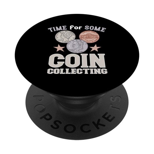 Numismatist Funny Rare Coin Collection Owner Numismatics PopSockets Standard PopGrip