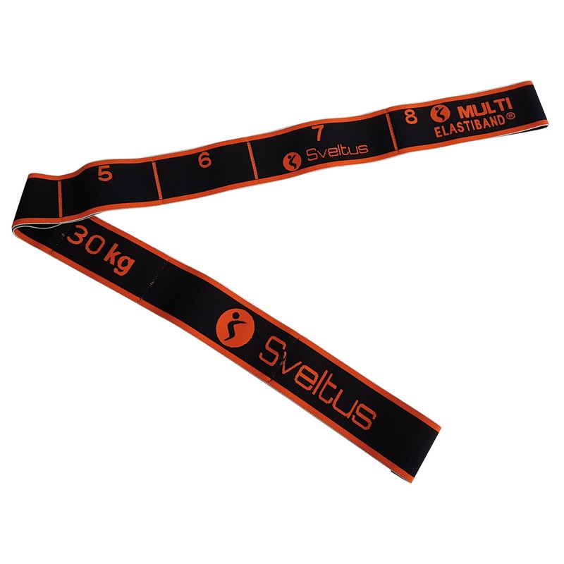 Sveltus Elastiband Multi 30 kg 8 Grip Loops Fitness Band