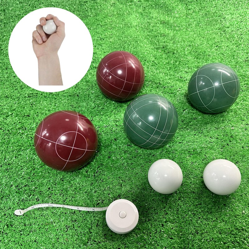 OUTOSS-Pallino for 100mm/107mm Bocce Ball Game,Size-60mm (2.36In.),Including Measuring Tape and
