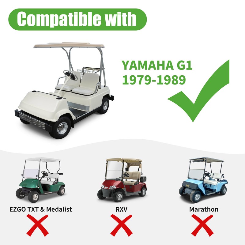 10L0L Golf Cart Ignition Switch Key for Yamaha G1 Years