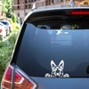 TIZIKJ Autoaufkleber 22cm Wei?er Deutscher Sch?ferhund Aufkleber White German Shepherd